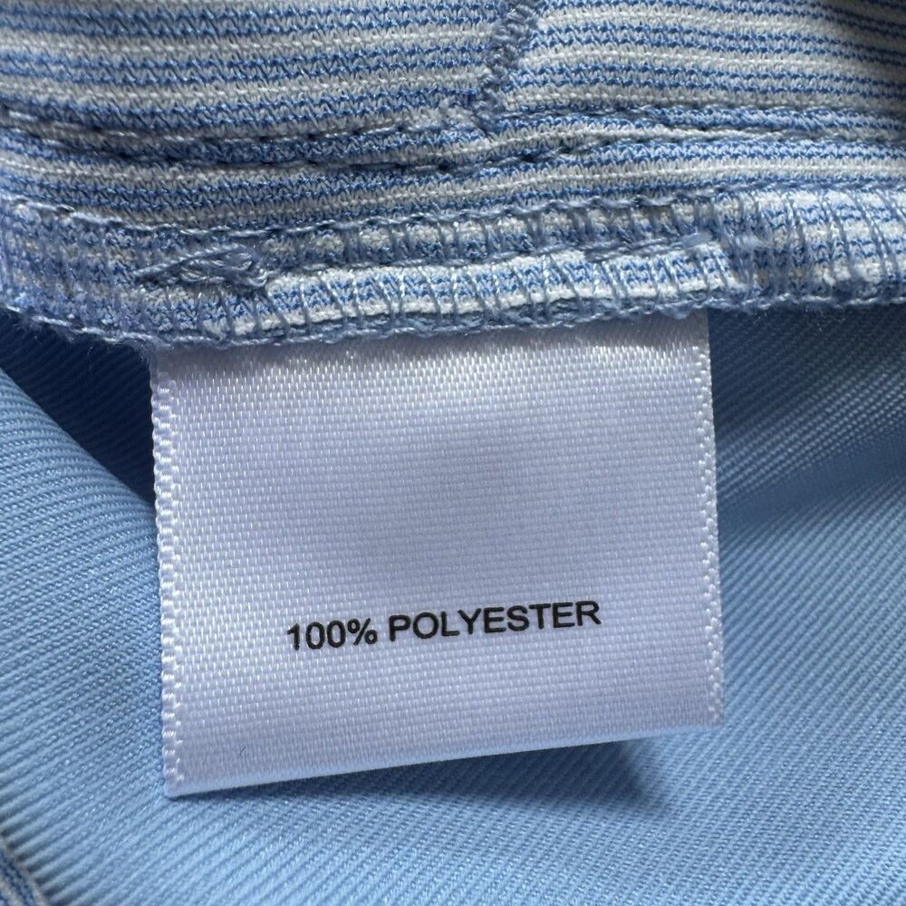 TWO Peter Millar Salem Performance Golf Shorts Men 38 Cornflower Blue 9" Classic - Picture 5 of 11